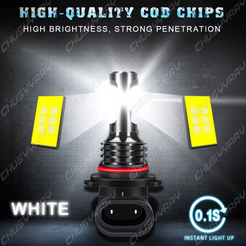 CHUSYYRAY For Lexus RX350 2010-2015 LED White High Low Headlight+Fog