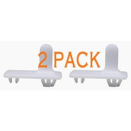 358684, AP6008731, PS11741871 Washing Machine Lid Switch Strike for Washer-Replaces WP358684, 357913 - (Pack of 2)