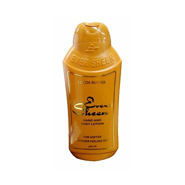 Ever Sheen Hand and Body Lotion for Softer Younger Feeling Skin 500 ml