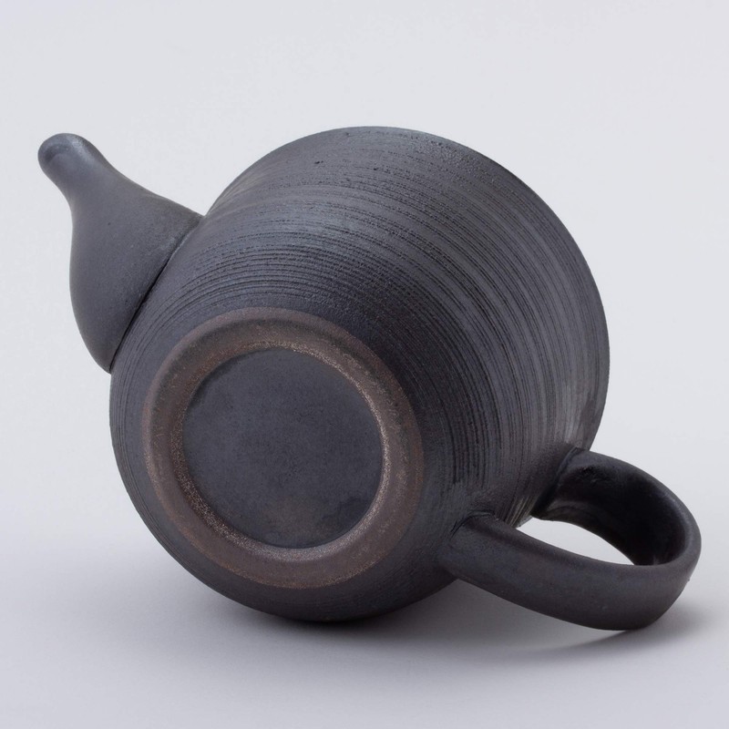 Hasami ware black Thousand stage SS pot F24 – 73461 