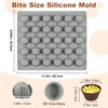 Peanut Butter Cup Molds, Bite-Size Chocolate Molds, 30-Cavity Mini Silicone