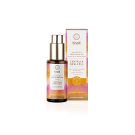 khadi Centella New-Cell Ayurvedic Elixir Skin & Soul Oil, Skin & Body Oil, Trust in the Intuition of Your Connective Tissue, 100% Vegetable, Natural & Vegan, Certified Natural Cosmetics, 50 ml