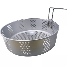 Presto Large Fryer Basket for Pots & Pans + Foldable Handle: Kettle Cooker Replacement