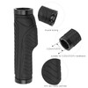 Mountain Bike Soft Handlebar Grips Bicycle Double Lock AntiSlip Rubber