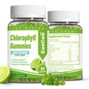 EAZGOO Chlorophyll Gummies for Body Odor Deodorant* 2 Pack, Sugar