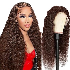 KS 13X4#4 WT Human Hair Wig 18 Inches