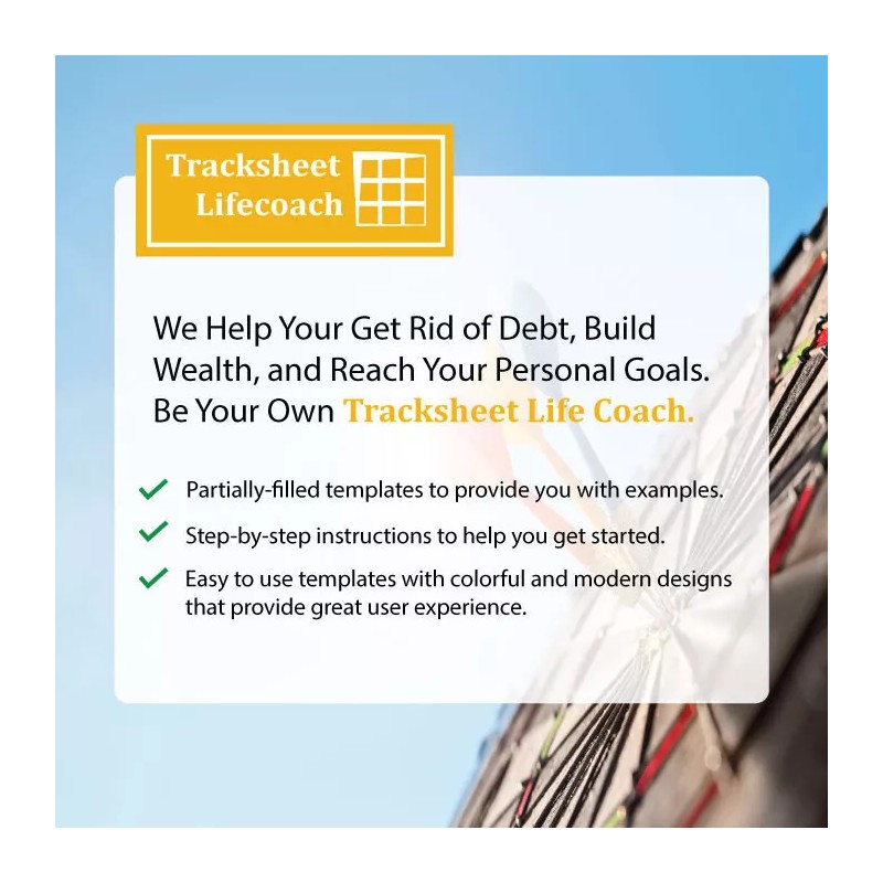 Excel Credit Card and Loan Repayment Tracker Worksheet (Excel) w/Instructions