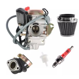 PCC PERFORMANCE PD24J Carburetor 26mm for GY6 MOPED 125 150cc Go Kart Scooter CA10+