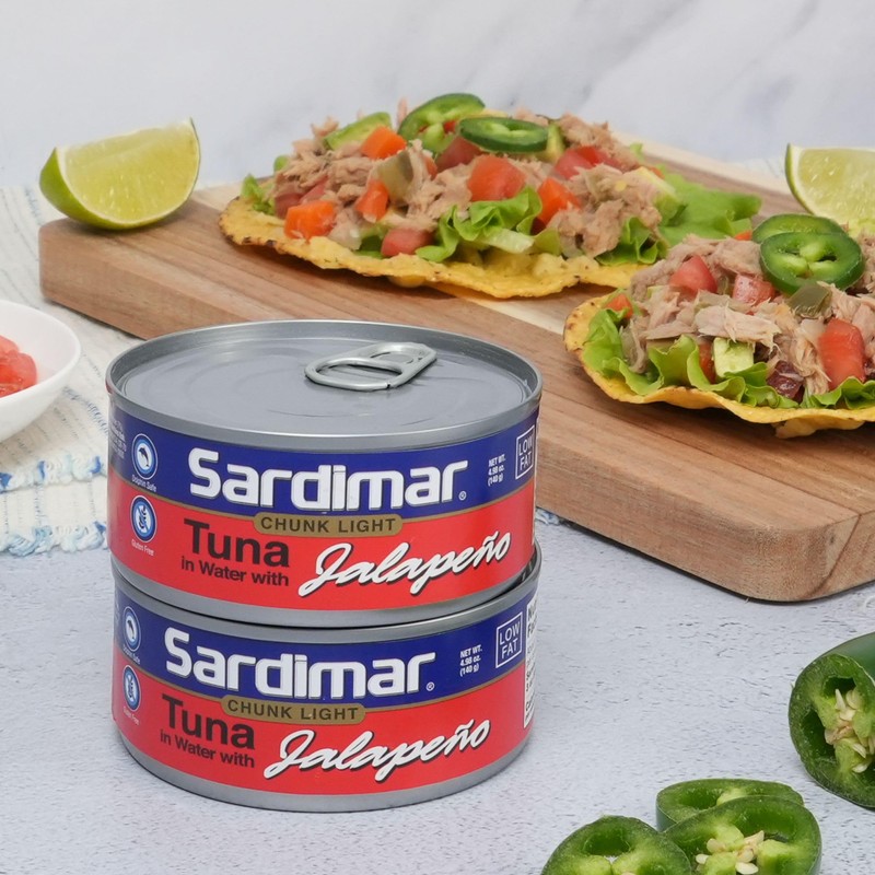 Sardimar Chunk Light Tuna ( Jalapeño, 12 Pack)