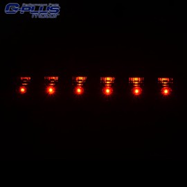 G-PLUS LED Third Brake Cargo Light Compatible With 2000-06 Chevy Suburban Tahoe GMC Yukon(ONLY For Liftgate Rear Doors),3RD Stop Tail Lamps (LED Strip Chrome Housing Smoky Lens)