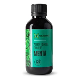 Kit de 3 Frascos de Aceite Esencial de Menta 100% Puro - 125ml Cada Uno | Propiedades Refrescantes, Calmantes y Aromáticas | Ideal para Aromaterapia, Cuidado de la Piel y Masajes | Uso Tópico | Total