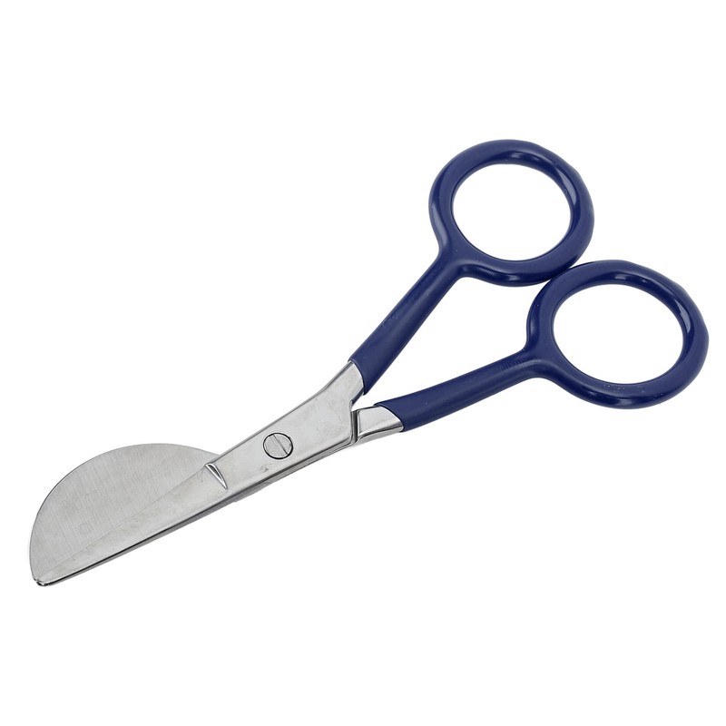 Carpet Scissors Rustproof Stainless Steel Duckbill Scissors Ergonomic Carpet Trimming