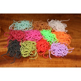 Hareline Caster's Squirmito Squiggly Worm Material, FL Yellow