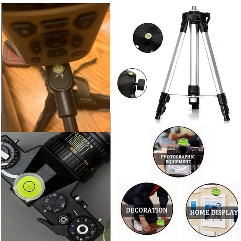 5pcs Round Bubble Level Mini Spirit Level Bullseye Level Measurement