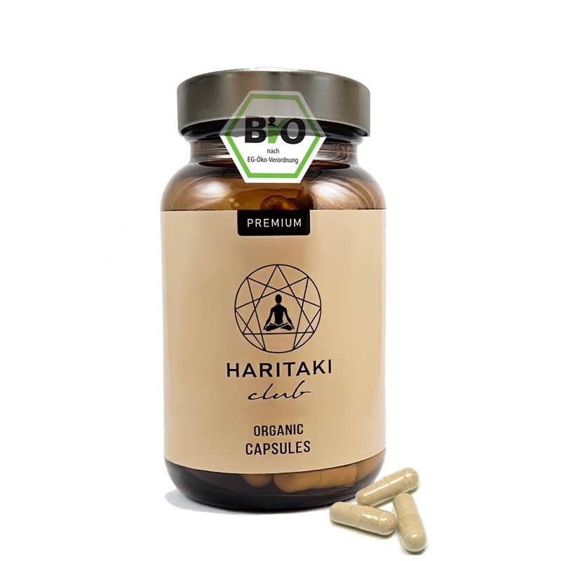 Organic Haritaki Capsules (500 mg)