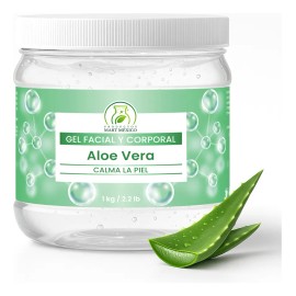 Gel De Extracto De Áloe Vera Hidratante (1 Kilo) Todo Tipo De Piel