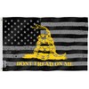 Anley Fly Breeze 3x5 Foot Dont Tread On Me Black