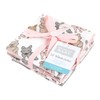 Hudson Baby Unisex Baby Flannel Cotton Washcloths 12-Pack, Wild Forest