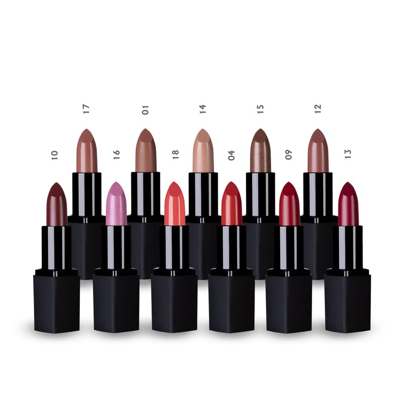 Lola Make-Up Intense Colour Lipstick, Rich Pigmentation, Long Lasting, Enriched