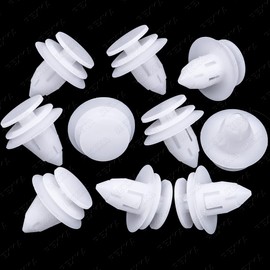 Rexka 10pcs Door Trim Panel Retainer Clip Fastener for Chrysler 6505292AA Vans Grand Voyager, Pacifica, Town & Country, Voyager, Dodge Caravan, Grand Caravan, RAMC/V