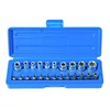 Laser 3081 Star Socket & Bit Set 1/4"D, 3/8"D 23pc