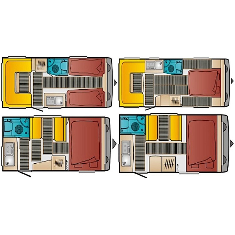Caravan Heating Film + Thermostat SAS816 Set