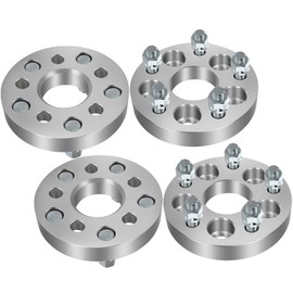 OCPTY 5x100 to 5x112 Wheel Adapters 1 inch for Corolla Accessories 5LUG Real Forged Spacers with 12x1.5 ThreadSize 57.1mm Hub Bore fits 1985-1989 for Century 4PCS