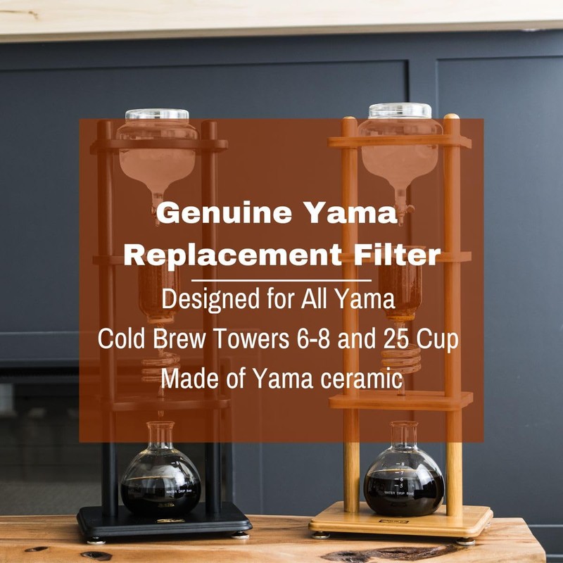 Yama Ceramic Filter for Cold Brew Towers and Silverton Brewer