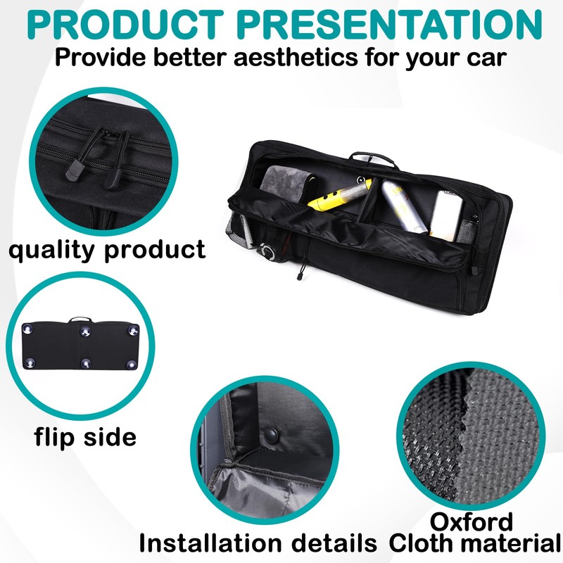 Hudiriy Car Trunk Window Storage Bag Compatible with Ineos Grenadier