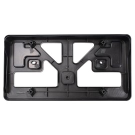 TRQ Front License Plate Bracket Black Compatible with 2017-2021 Honda Civic HO1068126