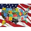State Plates 400 Piece Family Jigsaw Puzzle