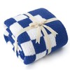 Bedsure Checkered Throw Blanket for Couch - Super Soft, Cozy
