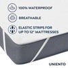 Uniento Waterproof Mattress Protector 90 x 200 - Breathable Mattress