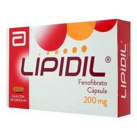 Lipidil Cápsula 200 Mg, 28 Cápsulas