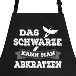 OM3® BBQ Aprons Aprons Kitchen Apron for Adults Unisex, Black (10)