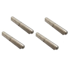 6 INCH Aluminum Bullet Hinge, Weld-On NO Zerk (Grease Fitting) (4)