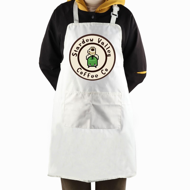 Video Game Inspired Kitchen Apron Valley Coffee Gift Valley Game