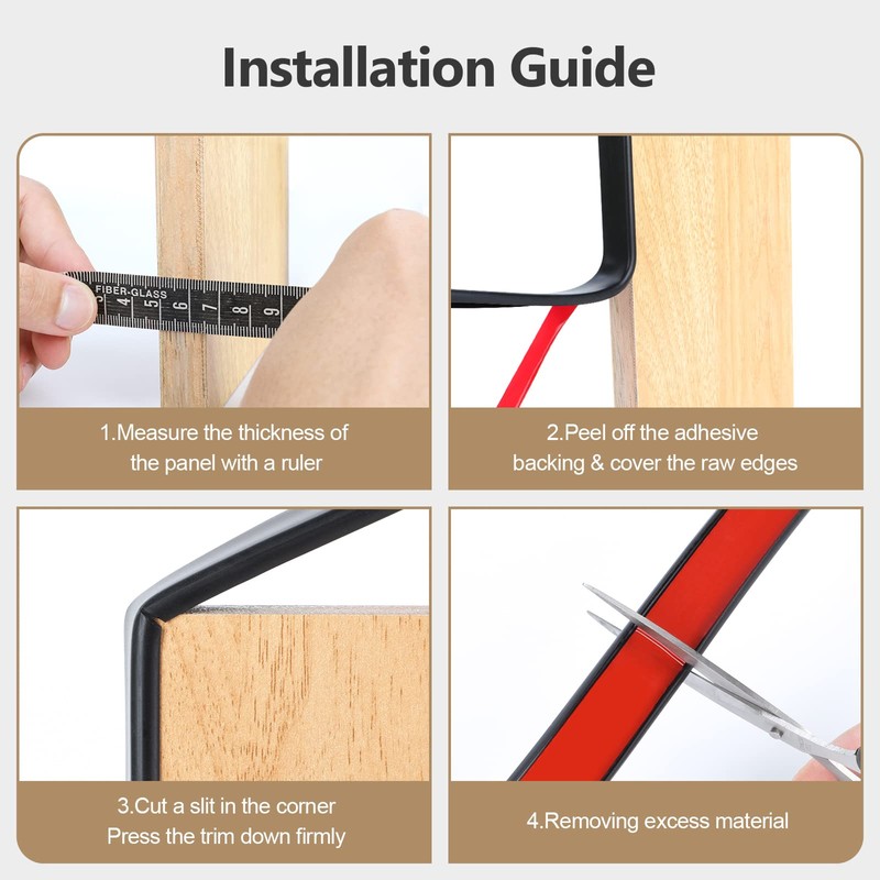 16 ft Flexible Self Adhesive Veneer Edge Banding Peel and