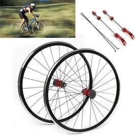 TBVECHI Bike Wheelset 700C Bicycle Road Bike Wheel F&R Wheel Set Aluminium Rim 30mm Brake C/V