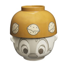 Sun Art Disney "Chip and Dale" Dale Soup Bowl and Rice Bowl Set, Mini SAN2065-3