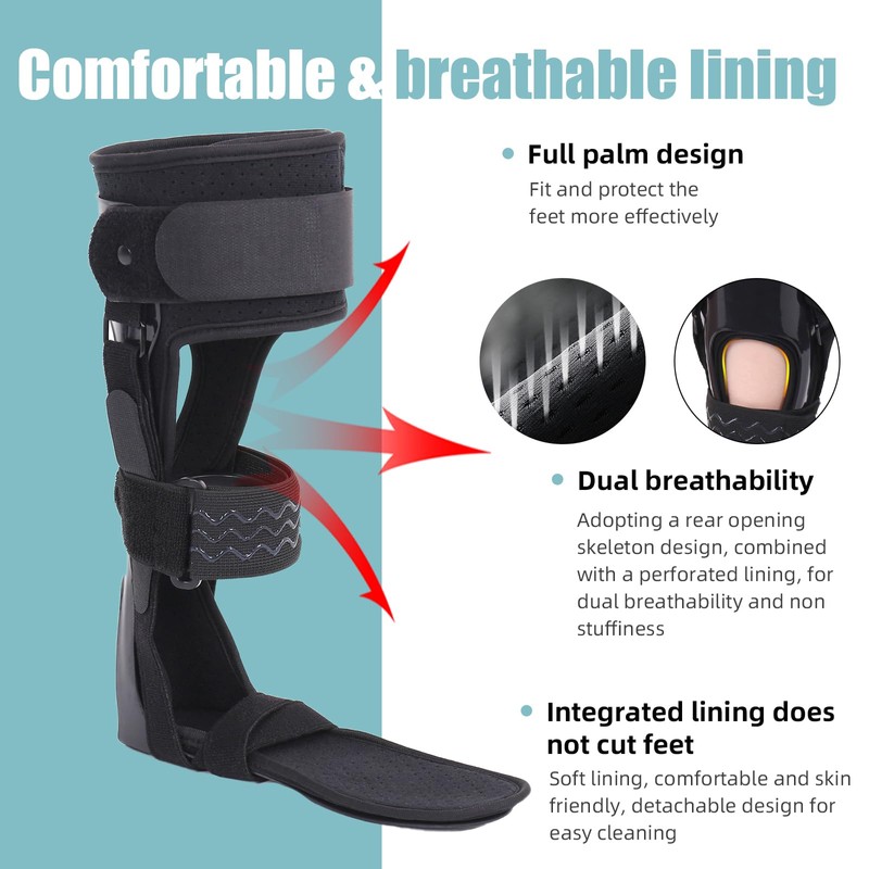 Tairibousy Medical AFO Foot Drop Brace Ankle Foot Orthosis Drop