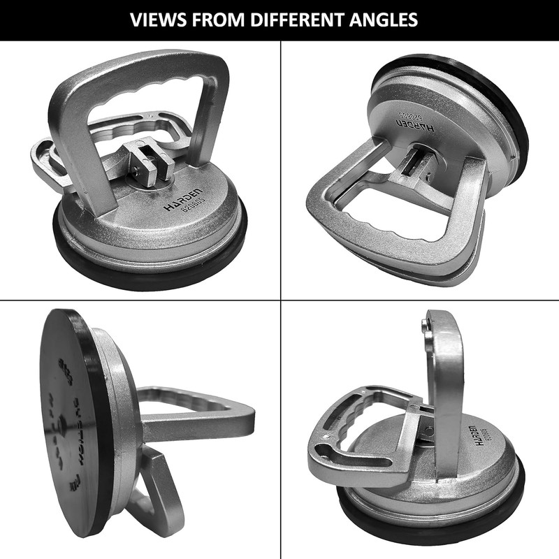 Harden 2-Pack Single Head Suction Lifters – Heavy-Duty Glass Lifting