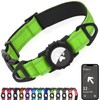Joytale Airtag Dog Collar, Reflective Pet Collar with Waterproof AirTag