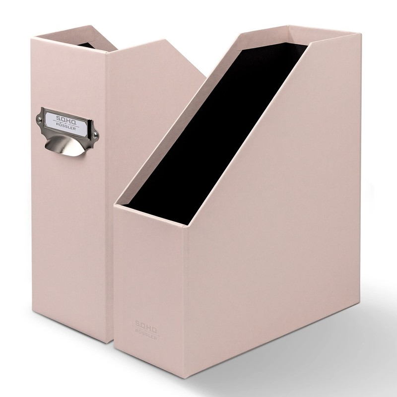 Rössler S.O.H.O A4 115mm Magazine File with Handle and Index