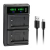 Kastar LTD2 Charger for Nikon EN-EL19 S3400 S3500 S3600 S3700