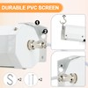 YODOLLA 100" Projector Screen Motorized 4:3, 4K HD Pull Down