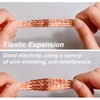 QuQuyi Copper Braided Ground Strap, 9.84ft x 5/16" Flat Tinned