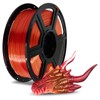 FLASHFORGE Silk PLA Filament 1.75mm +/- 0.02mm, Gold to Red