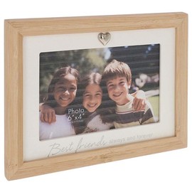 Shudehill Giftware 6 x 4 Bamboo Message Frame Best Friends