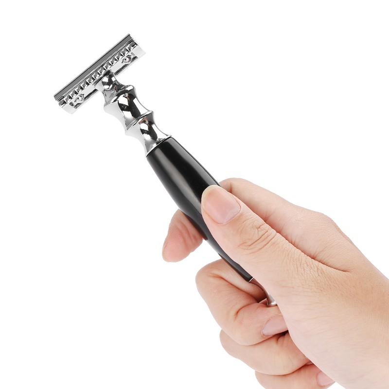 Stainless Steel Beard Shaping Template and Razor Mustache Shaving Set